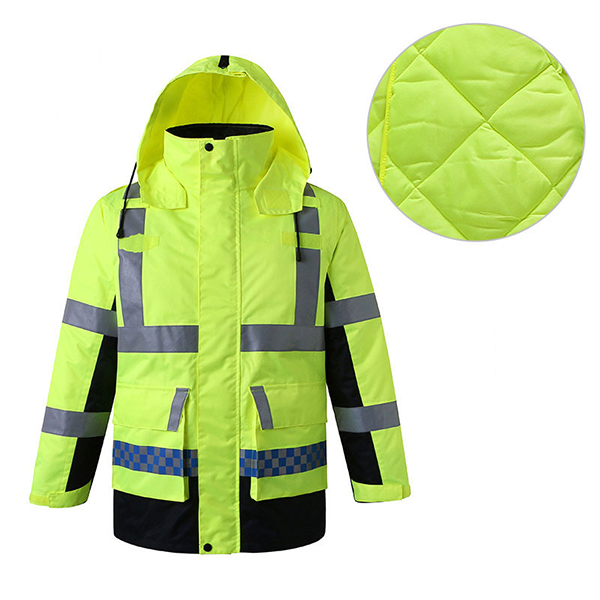 cnss反光棉衣 交通冬季安全加厚棉服两件套