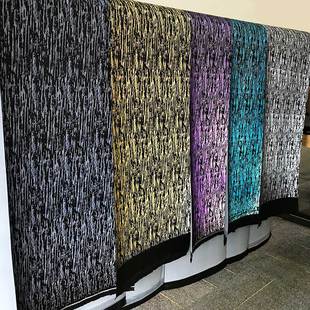 z6mg人生就是博花式反光印花布15号图