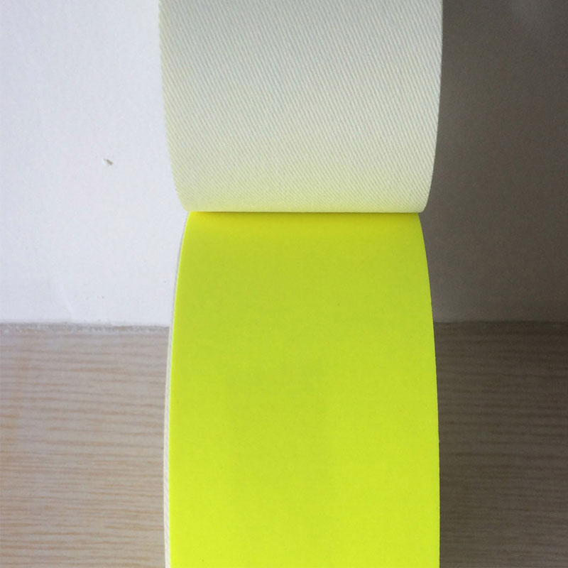 荧光黄全棉阻燃反光布