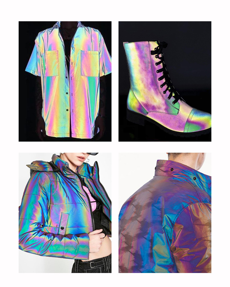 炫彩反光布应用